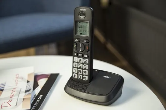 Fysic FX-5500 Big button Dect Telefoon - Knipperende display- en toetsverlichting bij inkomend gespr