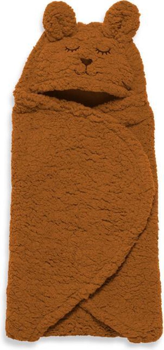 Jollein Wikkeldeken Bunny 100x105cm - Caramel