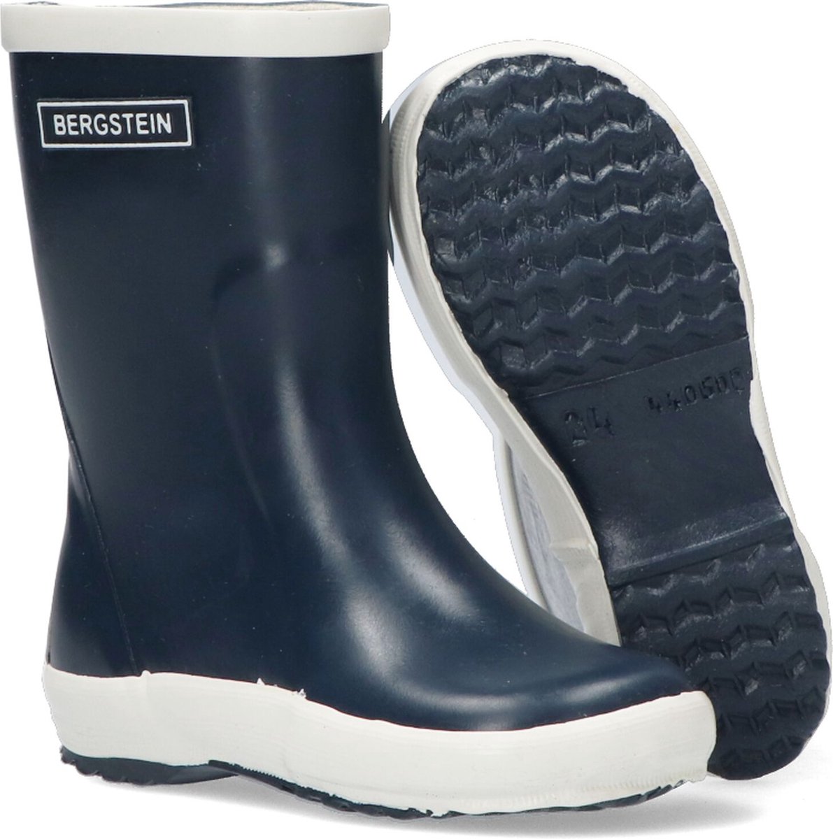 Bergstein - Maat 33 - Rainboot - Regenlaarzen - Unisex Junior - Dark Blue