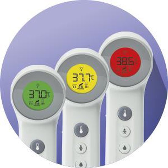 Braun BNT400 digitale lichaams thermometer Contactloos Voorhoofd