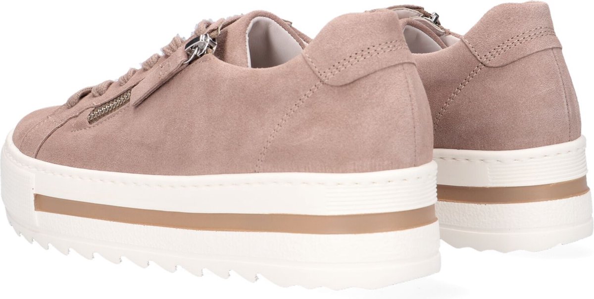 Gabor - maat 40 - 498 Lage sneakers - Dames - Beige