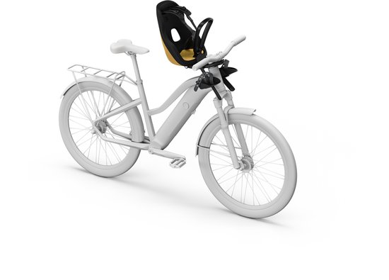 Thule Yepp Nexxt 2 mini - fietsstoeltje - voorzitje - Burnished Yellow