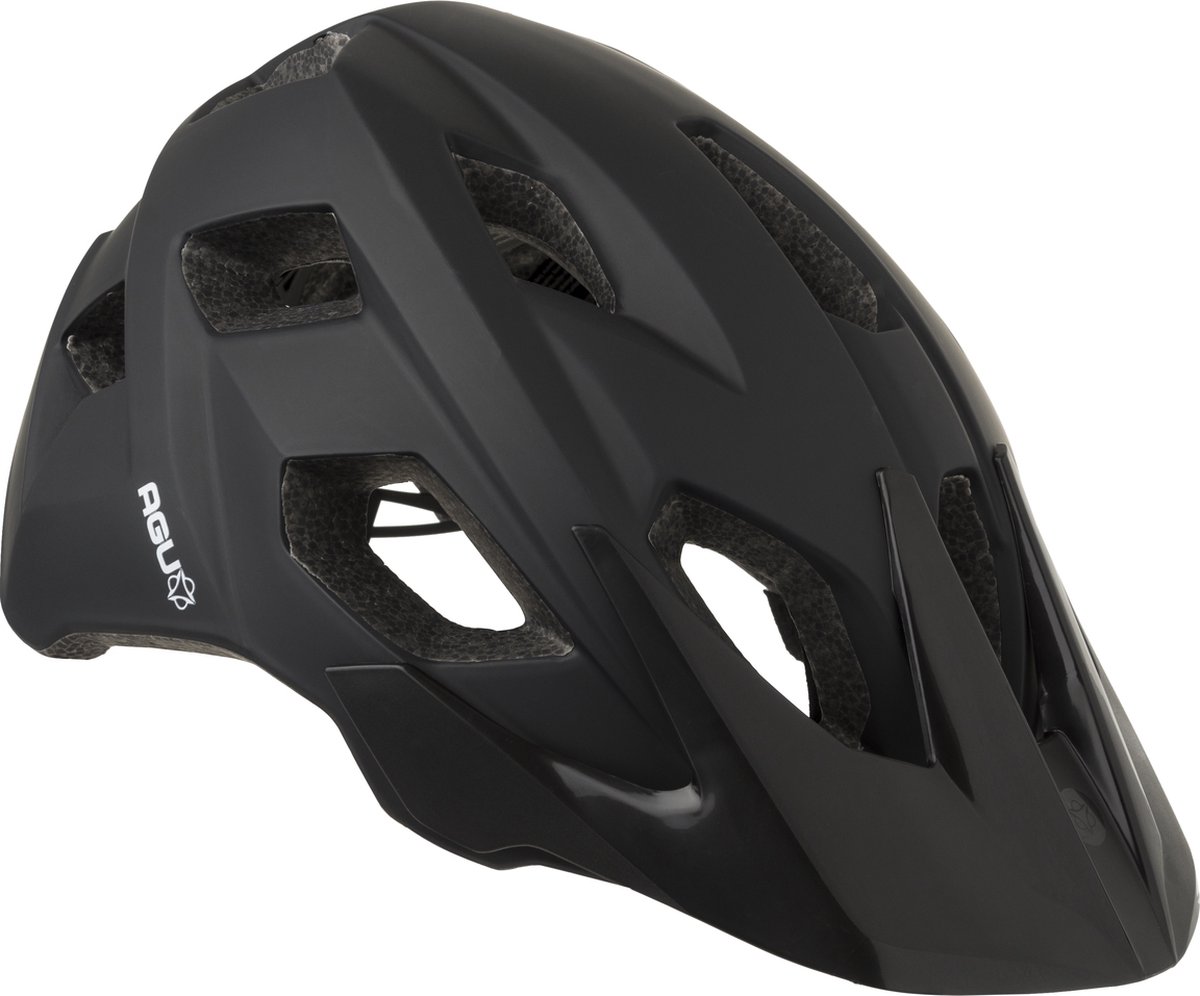 AGU XC Fietshelm - Zwart - L/XL 58-62 cm