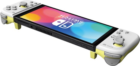 Hori Split Pad Pro Compact - Switch Controller - Licht Grijs/Geel - Nintendo Switch/Switch OLED