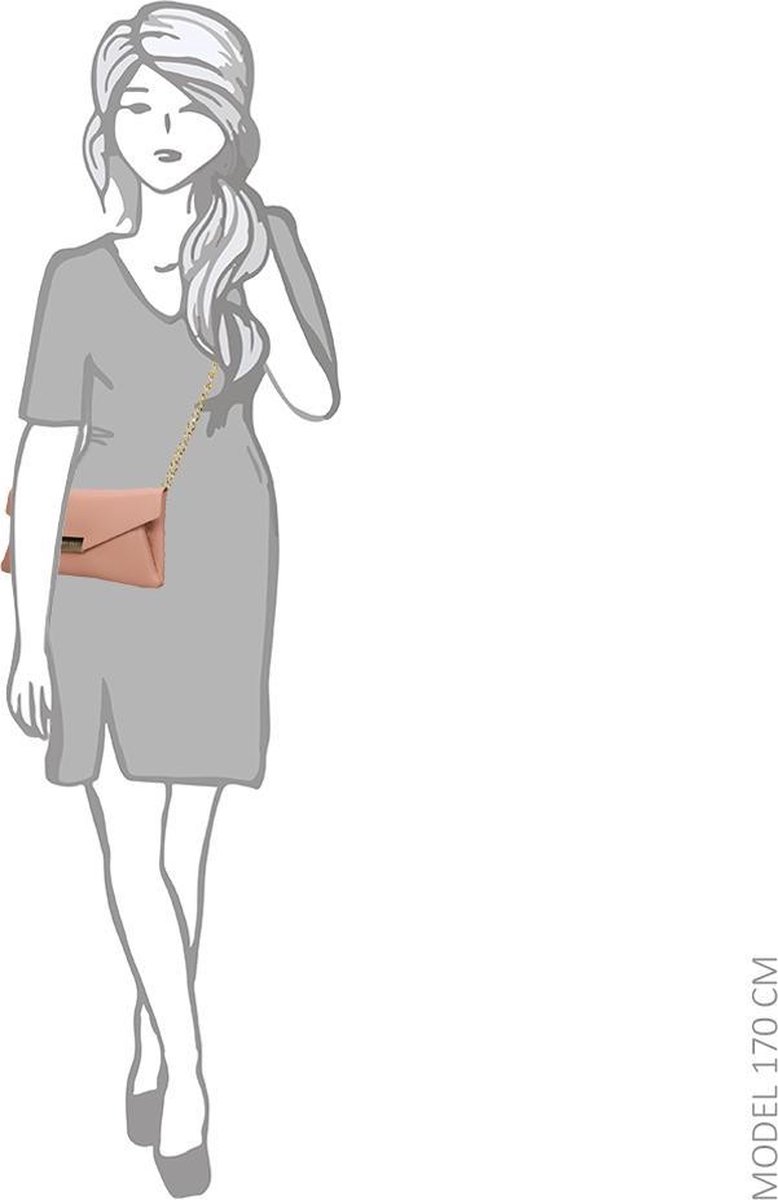 Valentino Arpie crossbody tas cipria