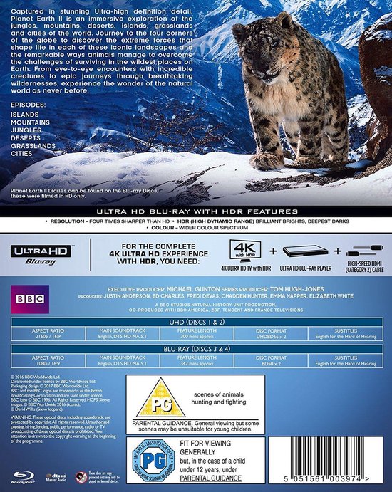 Planet Earth II (4K Ultra HD Blu-ray) (Import)