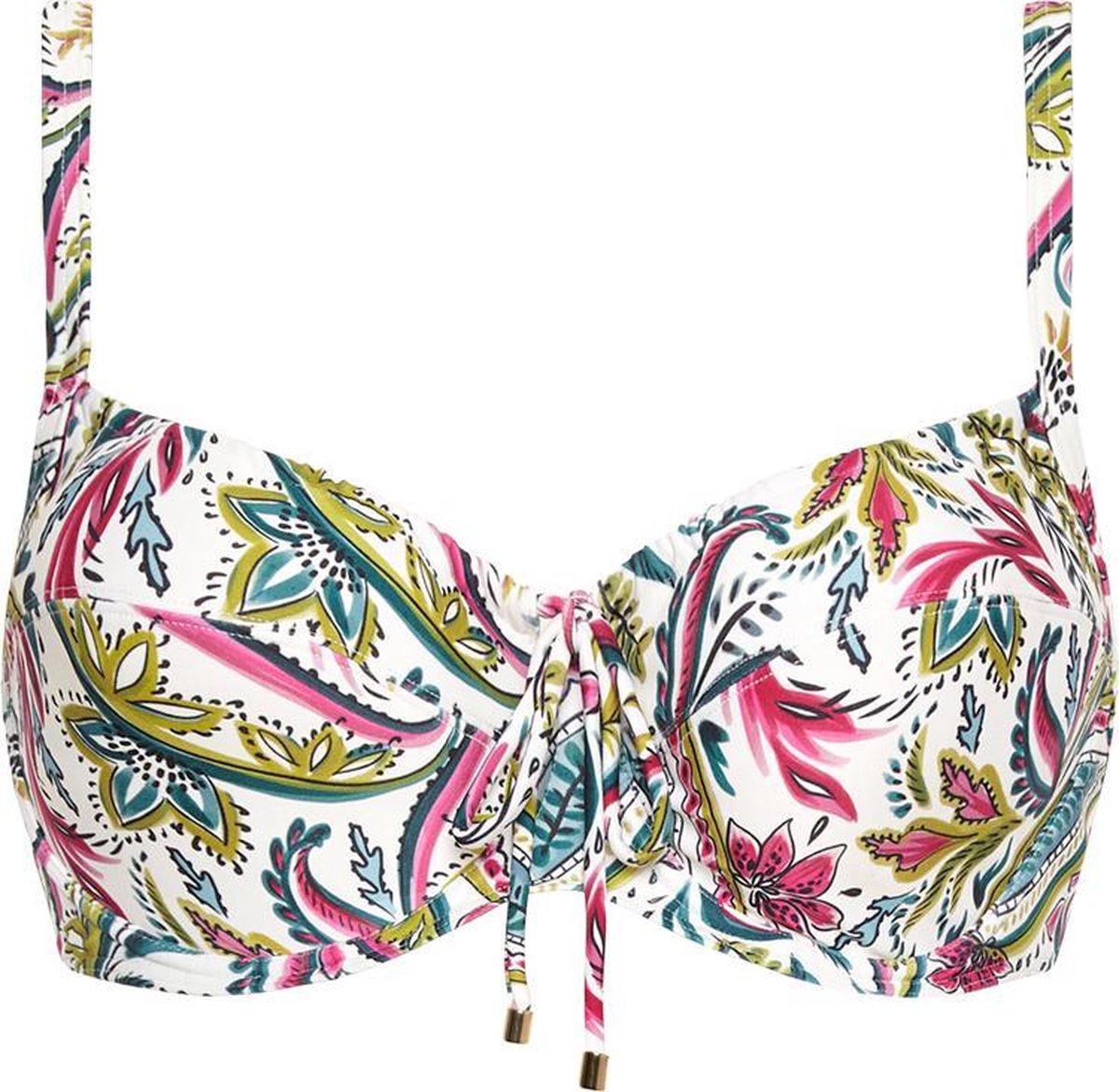 Cyell  - Maat 38E - WAJANG FLORAL Bikinitop Niet Voorgevormd Met beugel Dames