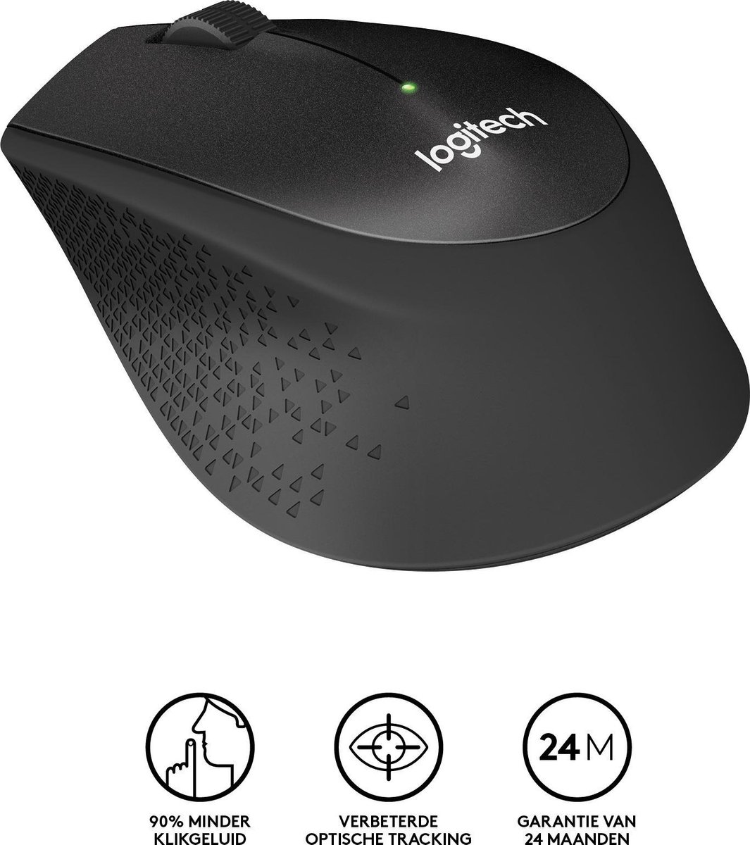 Logitech M330 Silent Plus - Black