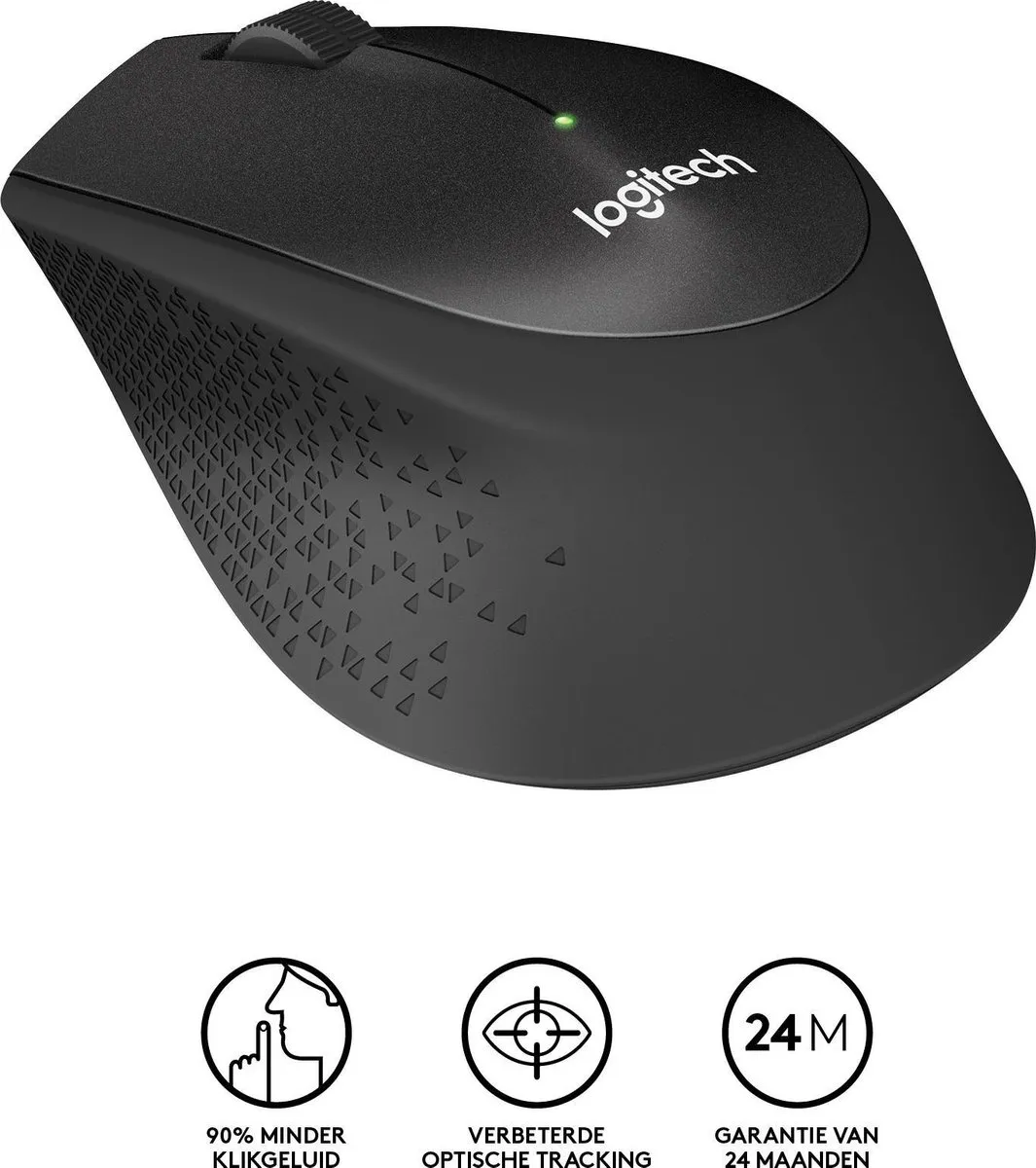 Logitech M330 Silent Plus - Black