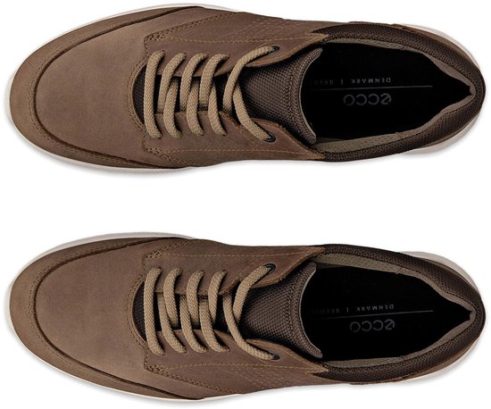 ECCO - maat 45- IRVING Heren Veterschoenen - Bruin