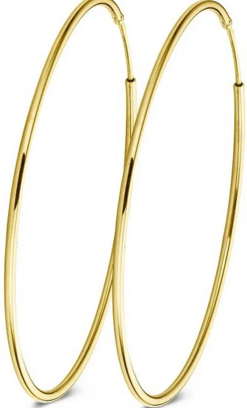Casa Jewelry Oorringen DMC XXL - Goud Verguld