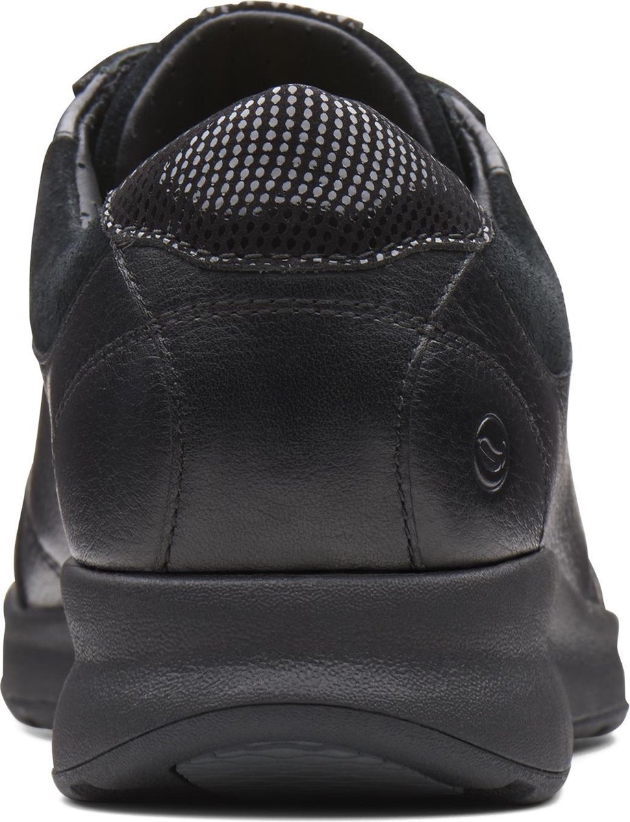 Clarks Un Adorn Lace Dames Veterschoenen - 39 - Black Combi