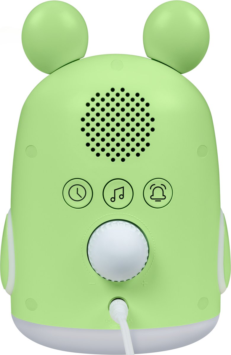 Bigben Kinderwekker met Geluidseffecten - Nachtlamp - Trevor de kikker