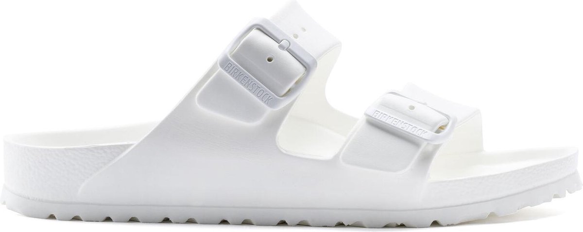 Birkenstock - Maat 38 - Arizona EVA Dames Slippers Small fit - White