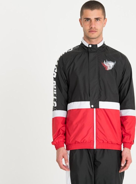 New Era NBA - Maat S - Color Block Track Jacket Chicago Bulls