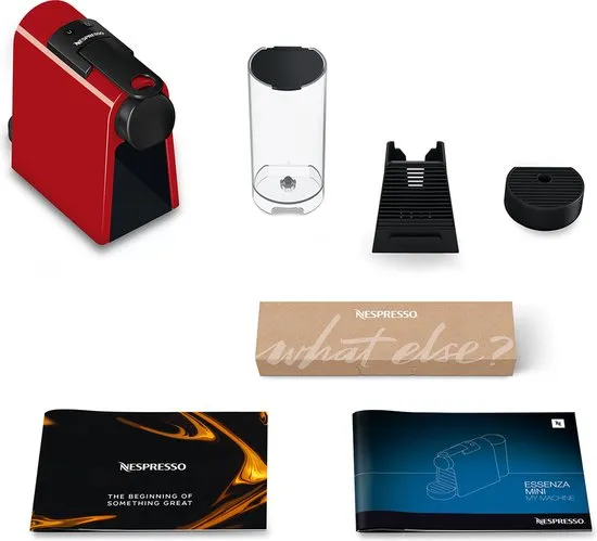De'Longhi Nespresso Essenza Mini EN85.R - Koffiecupmachine - Rood