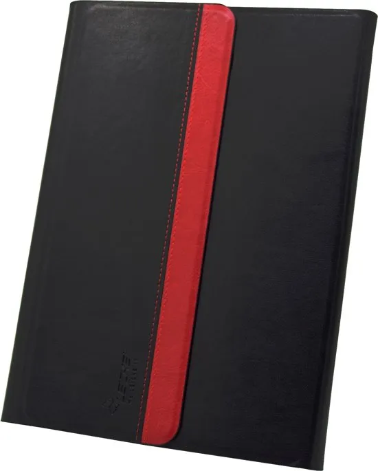 LEICKE Sharon 10.1'' Hoes Zwart, Rood