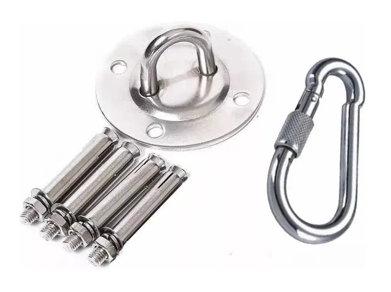 Ophanghaak - Hangstoel - Hangmatbevestingsset - RVS - Universeel - Ophanghaak - Voor Ketting - Karab