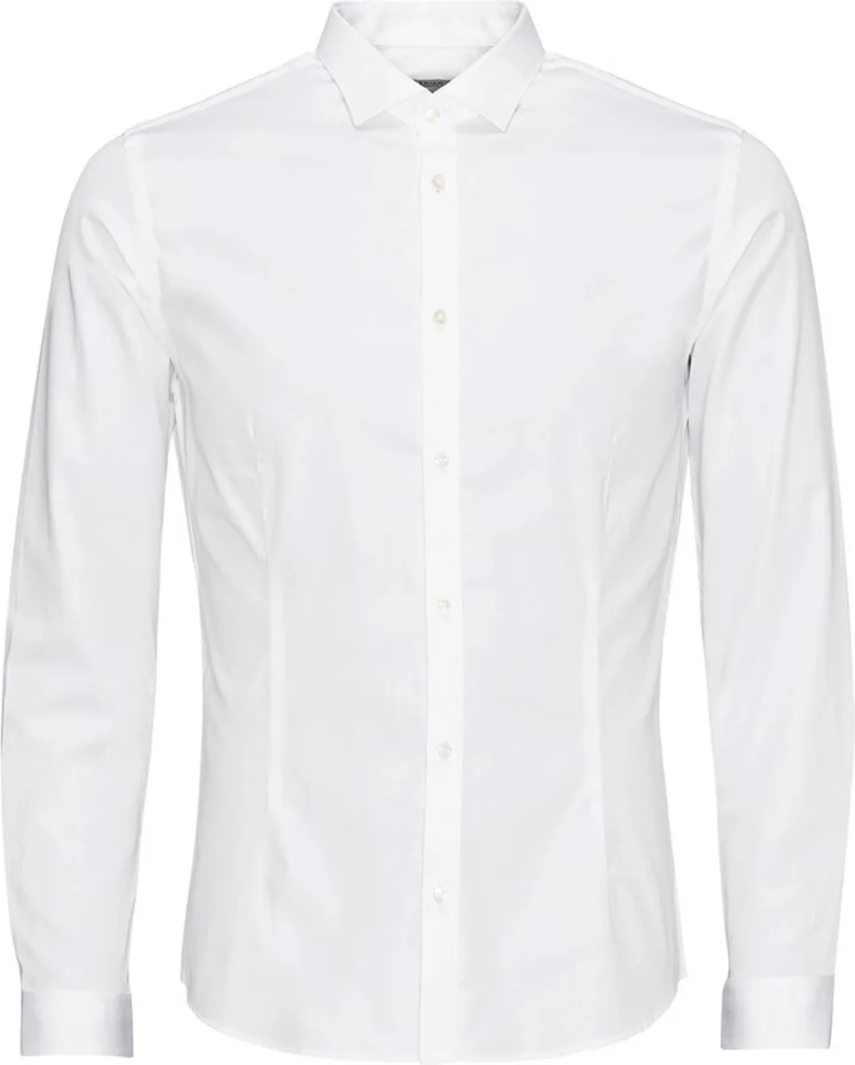 JACK&JONES - maat S- JJPRPARMA SHIRT LS NOOS Heren Overhemd