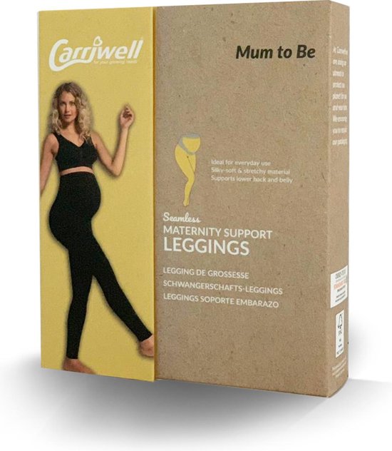 Carriwell - Maat S - Zwangerschapslegging - Zwart