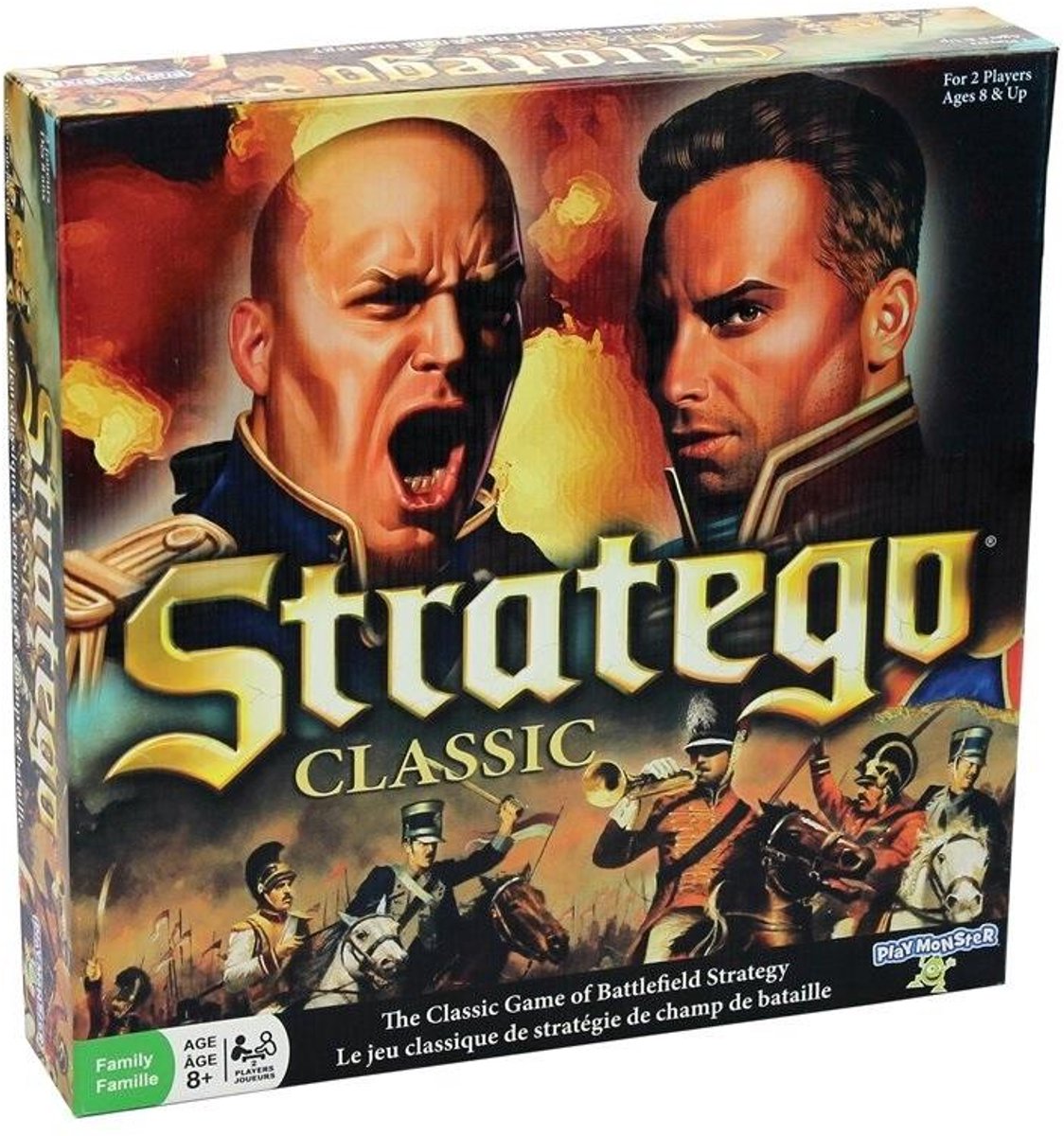 Stratego, bordspel, klassieke editie, militair, strijdbeelden