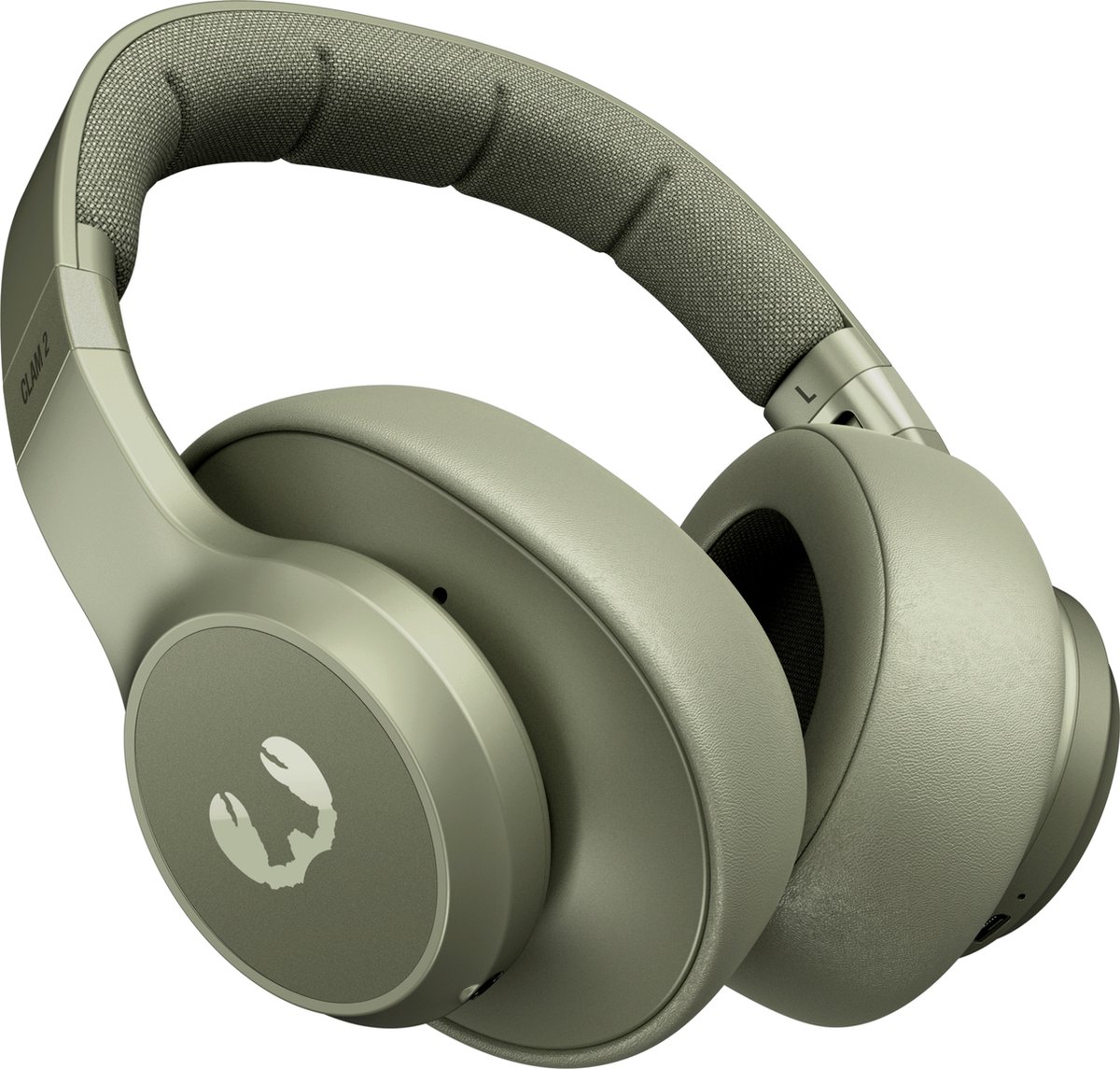 Fresh 'n Rebel - Clam 2 - Over-ear koptelefoon draadloos - 80 uur batterijduur - Dried Green