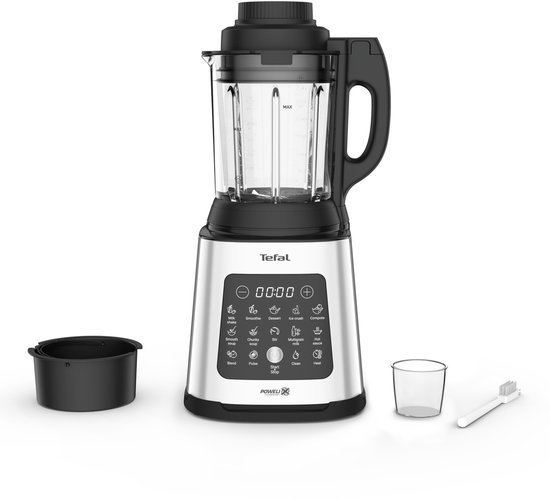 Tefal Perfectmix Cook BL83SD - High-Speed Blender - 1.75L - 1400W - Inclusief Stoommand - Voor Koken