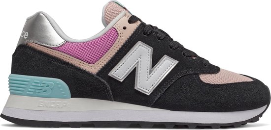 sneaker, low-cut, mesh, suede, multicolor