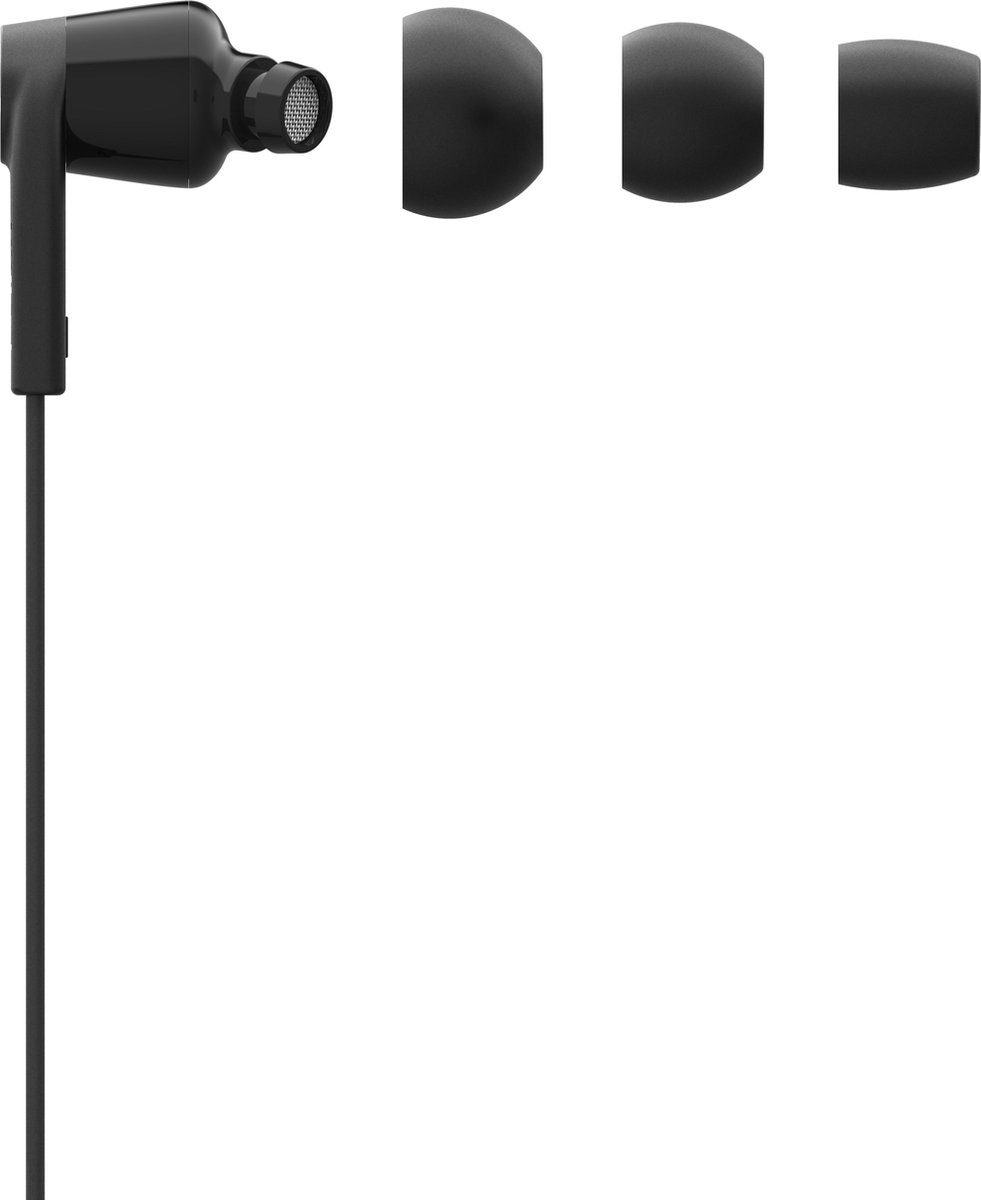 Belkin ROCKSTAR™ in-ear oordopjes met USB-C connector - Zwart