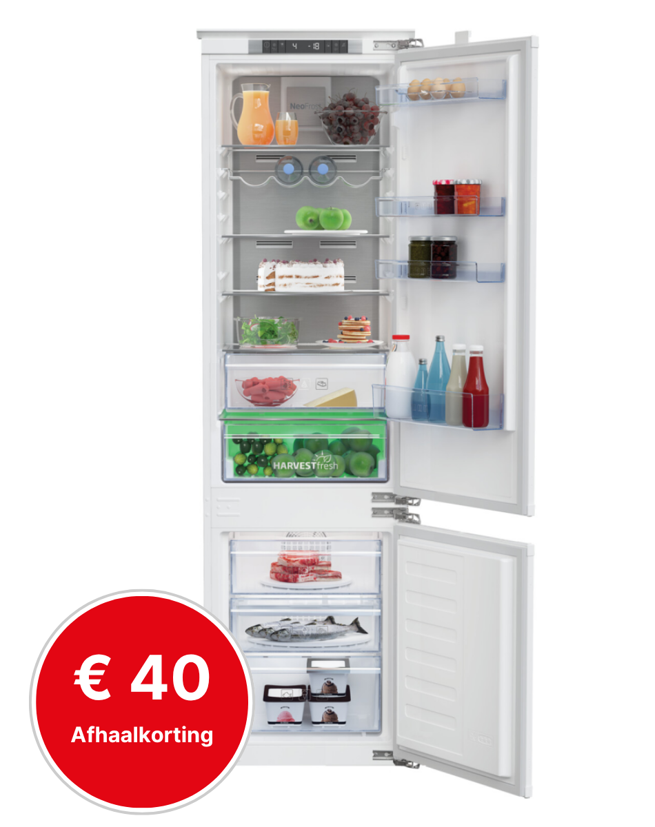 koelkast, vriezer, inBovensteKoelkast, glass shelves, inhoud