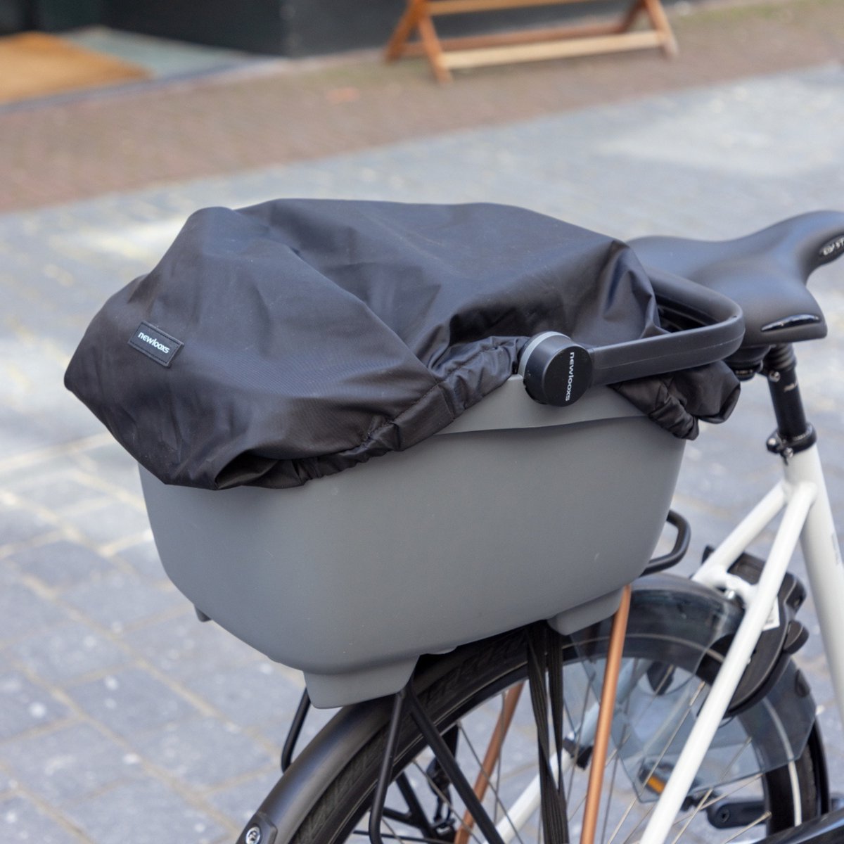 New Looxs Clipper - Fietsmand voor Honden - Voor MIK bagagedrager - Hondenmand Fiets Achter - Geschikt voor Elektrische Fietsen - Groen