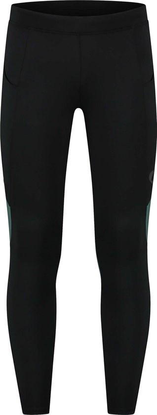 Rogelli Maat 2XL  Echo Hardloopbroek - Winterbroek Heren - Black, Petrol Green