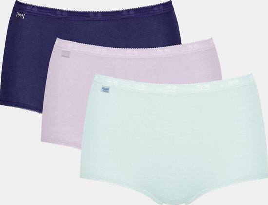 Sloggi Maat 50-52 Dames Basic+ 3Pack Maxi Onderbroek Dames