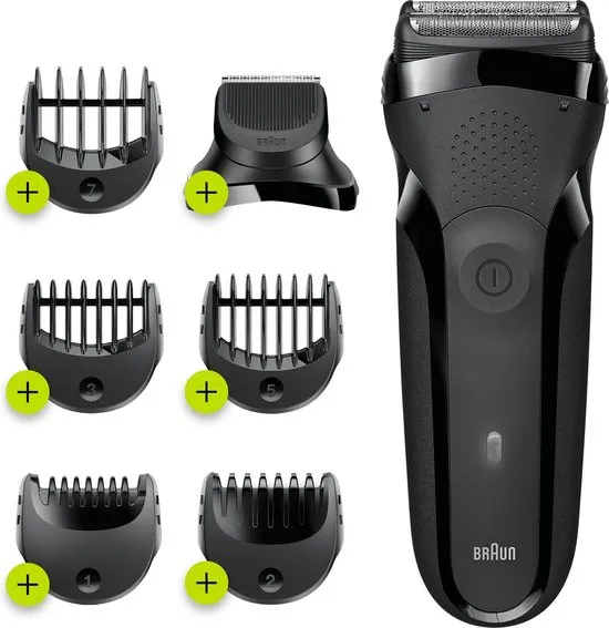 Braun Series 3 300BT Zwart - Elektrisch Scheerapparaat Shave&amp;Style