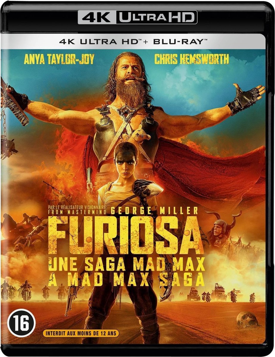 4K, Ultrahd, Blu-ray, Furyosa, Action