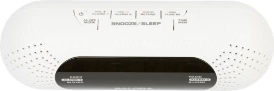 Salora CR626USB Digital alarm clock Wit wekker