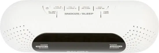 Salora CR626USB Digital alarm clock Wit wekker