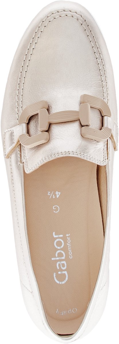 Gabor - maat 38 - Dames Instappers - beige