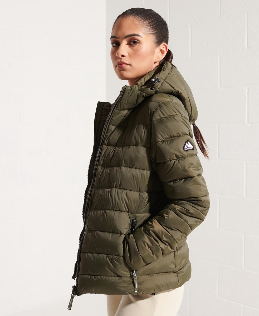 Superdry - Maat S - Dames Classic Fuji Puffer Jas