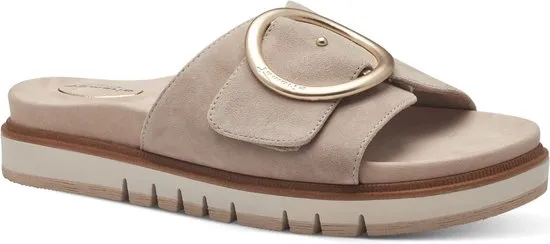 Tamaris COMFORT Essentials -maat 38- Dames Muiltjes - BEIGE