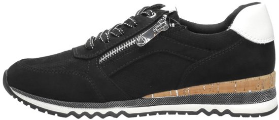 Marco Tozzi - maat 37 - Sneakers Laag Sneakers Laag - Zwart