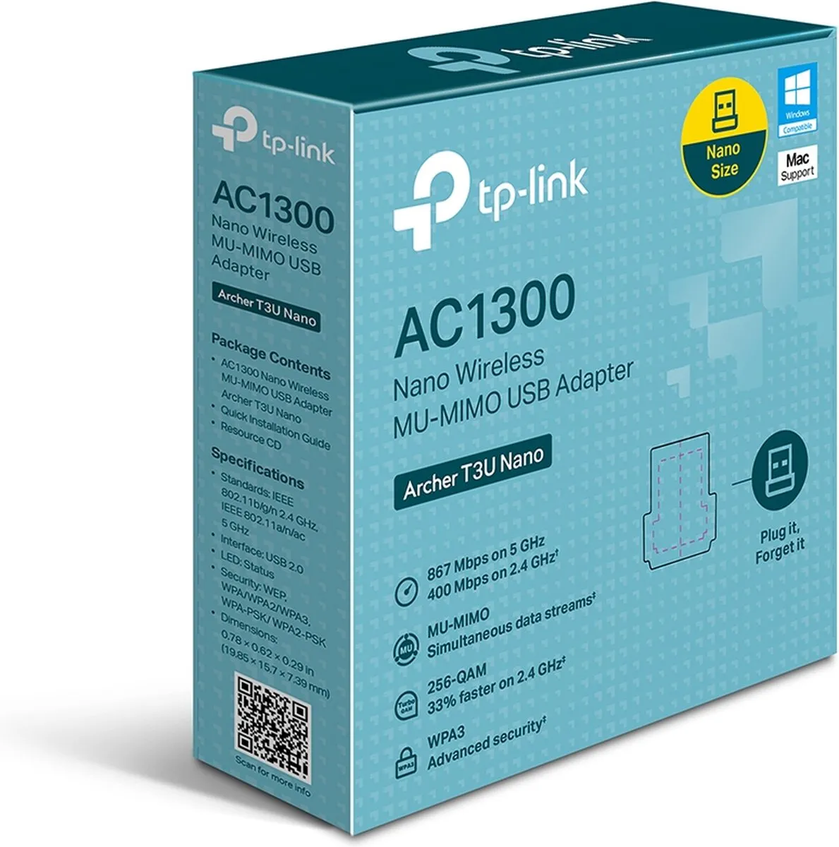 TP-Link Archer T3U Nano - USB Wifi Adapter