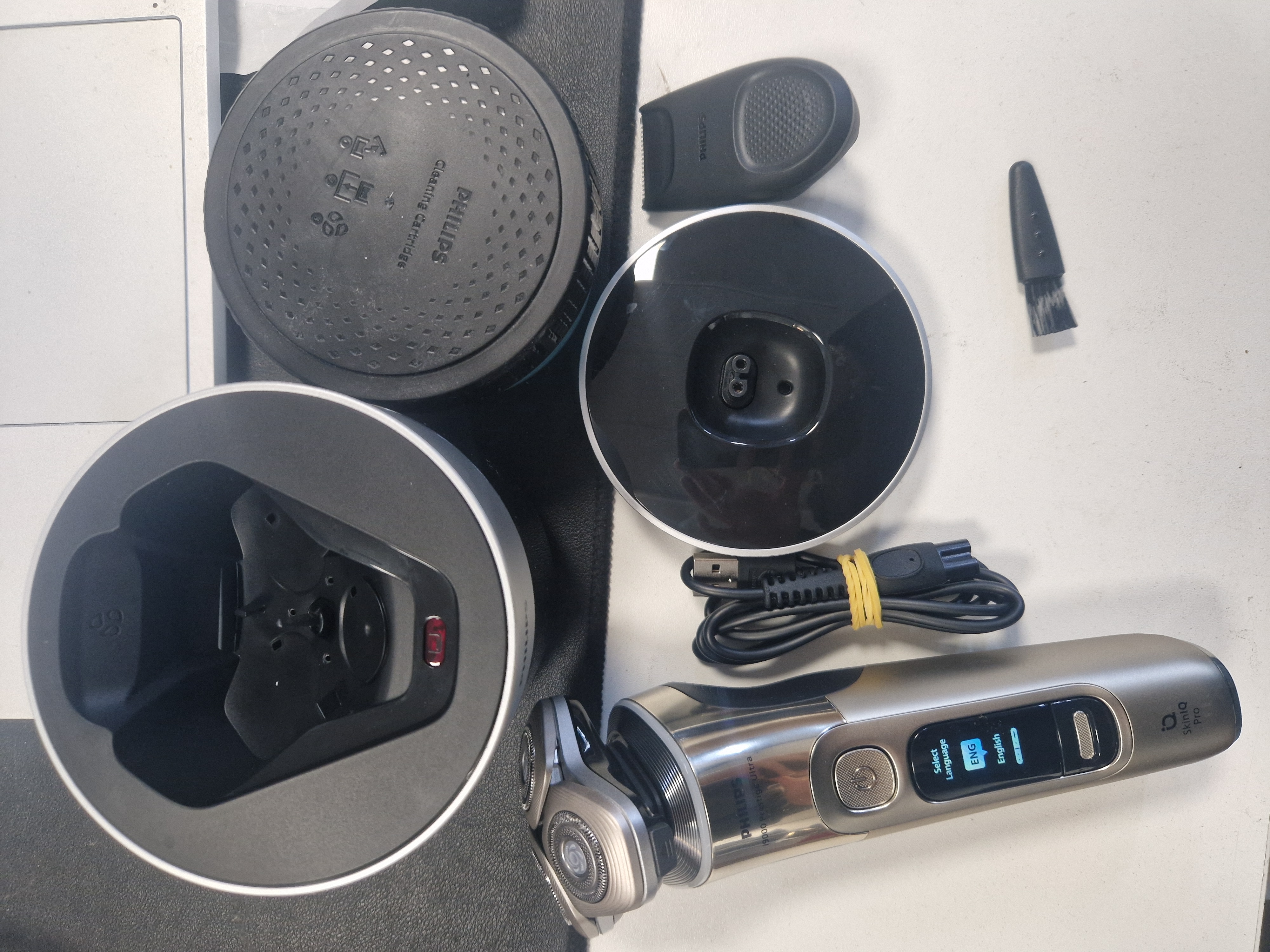 Philips Shaver i9000 Prestige Ultra Elektrisch Scheerapparaat Voor Mannen - Met Quick Clean Pod & Precisietrimmer - Goud - XP9403/31