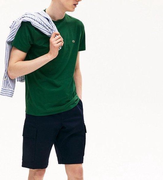 Lacoste Classic Lifestyle  - Maat XL -T-Shirt Heren - Groen