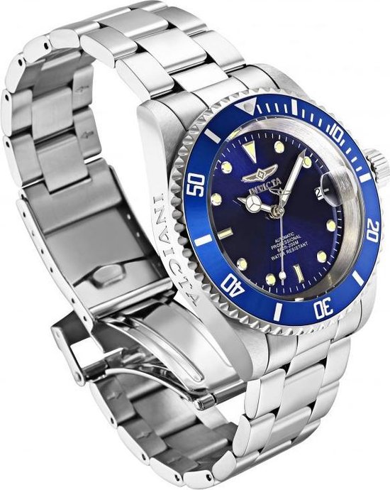 Invicta Pro Diver 9094OB - Horloge - Heren - Zilver - Automatisch - Ø 40 mm