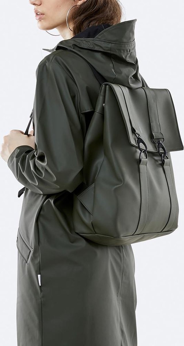 Rains Msn Bag Rugzak Unisex - Green - One Size