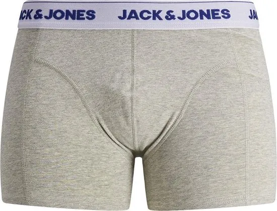 JACK&amp;JONES 3-Pack Boxershorts - Grey Melange - Maat S