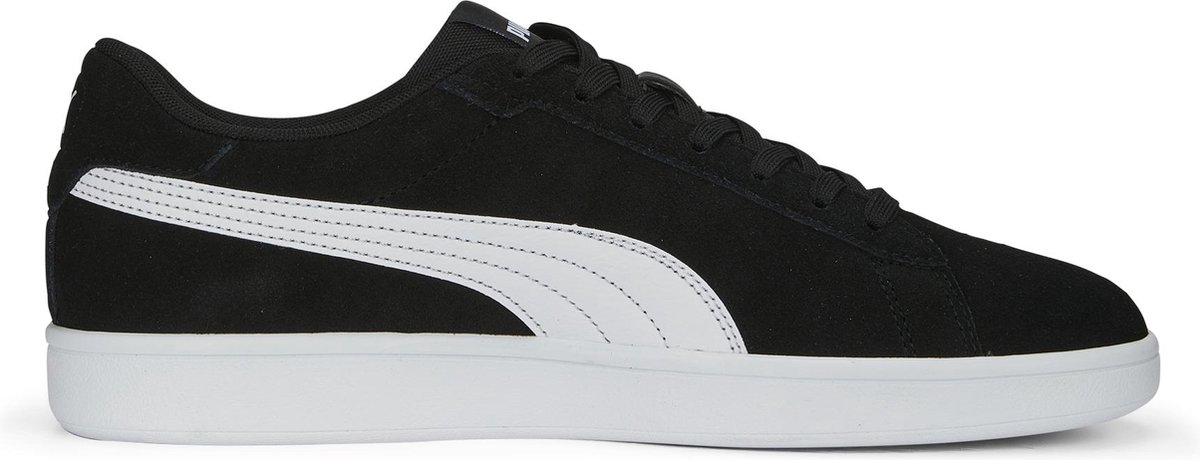 PUMA - Maat 41 - Smash 3.0 Unisex Sneakers - Black/White