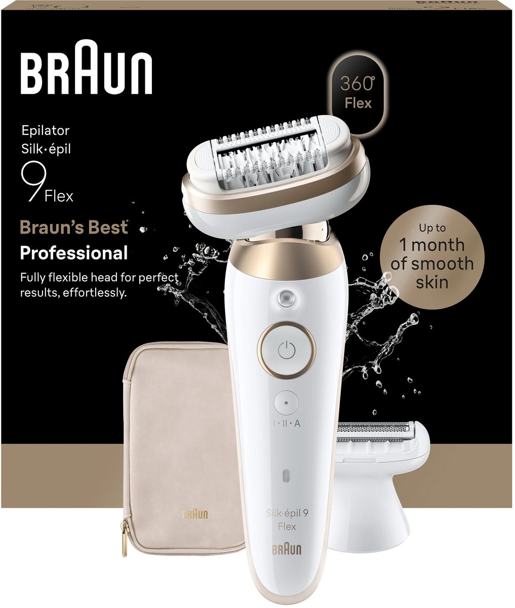 epilator, electric, flex, silk-épil, Braun’s Best