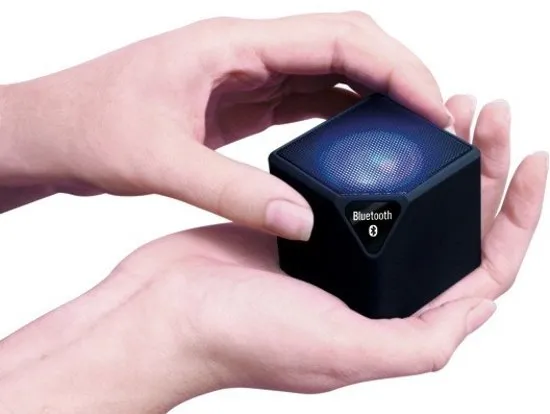 Bigben BT14N Bluetooth Speaker met LED verlichting - Zwart